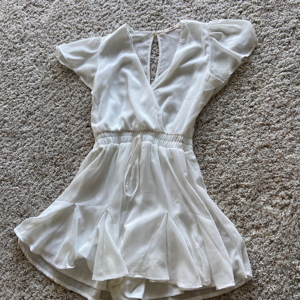 White romper
